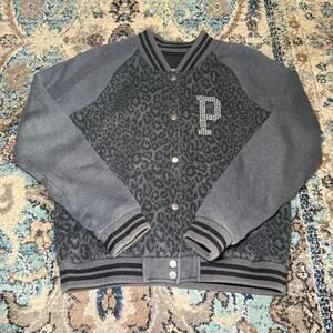 2013 pink bling varsity jacket